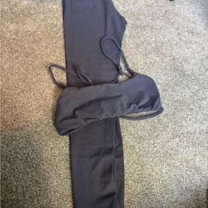 Women's Gray Activewear Set